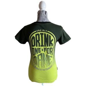 2019 Dutch Bros Drink One For Dane Ombre Tee Size Small